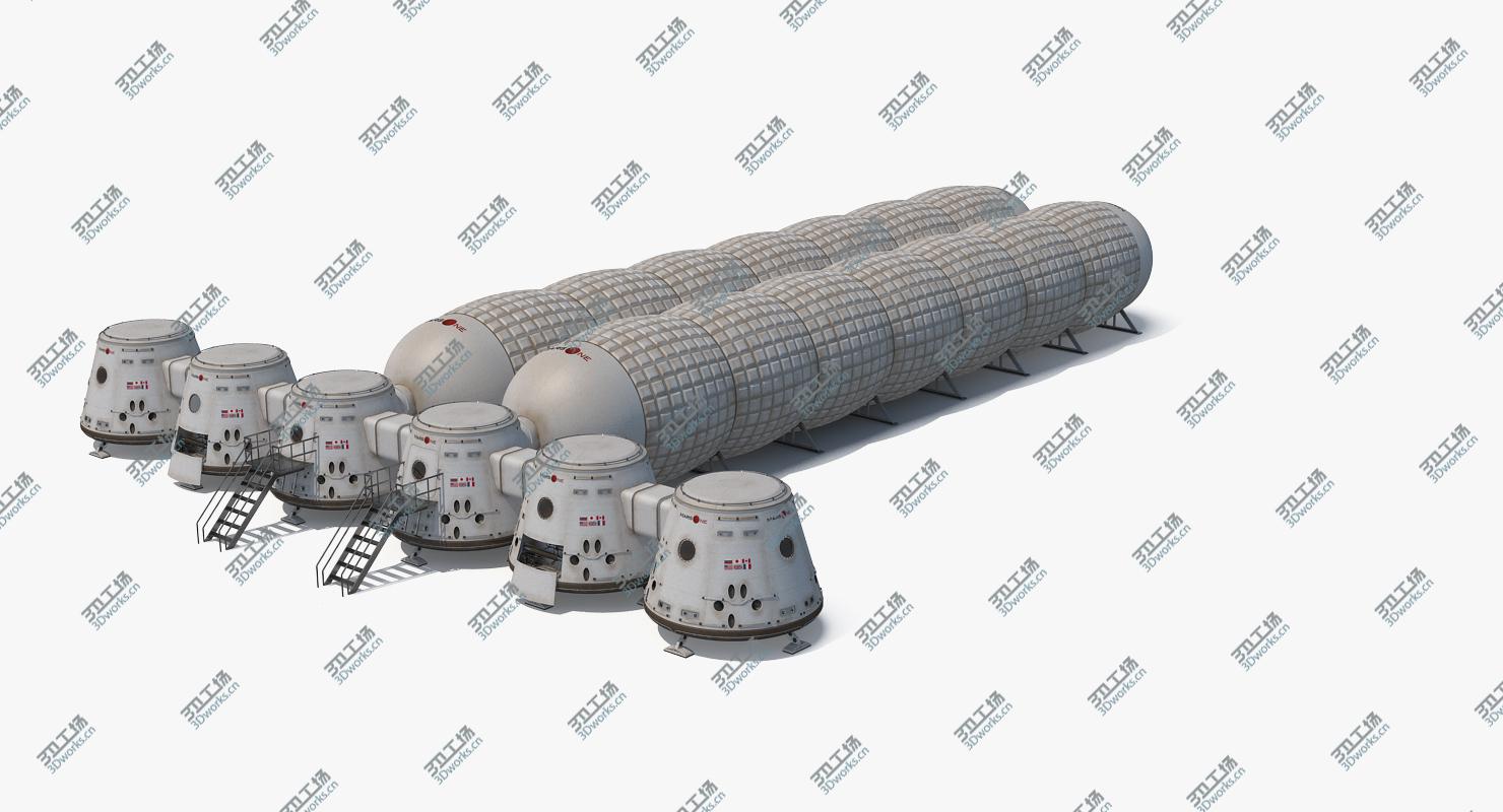 images/goods_img/202105073/Space Colony Structures 3D Models Collection 3D model/4.jpg